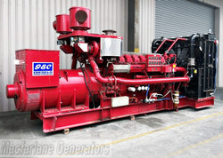 1800kVA Pre-owned GEC Dorman Open Generator Set (U640) product image