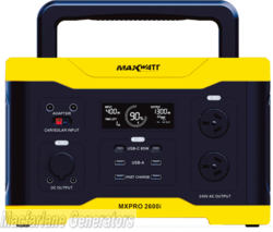 2600Watt Maxwatt Portable Power Station (MXPRO2600i) product image