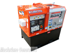 5.5kVA Kubota Lowboy Diesel Long Range Tank Generator (GL6000D-AU-B-LR) product image