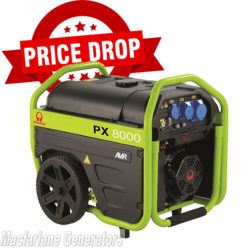 4.2kVA Pramac Petrol AVR Generator (PX5000) product image