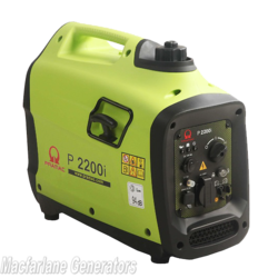 2.1kVA Pramac Portable Inverter Generator (P2200i) product image